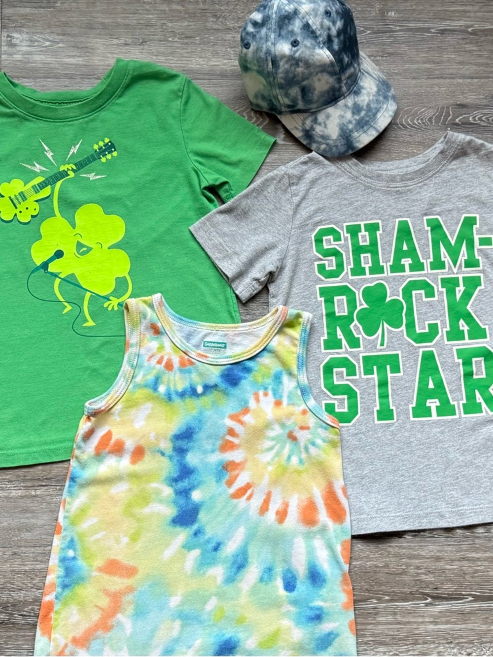 🐻 2/$25 • Shamrock Rock Star ☘️ Bundle • 5T